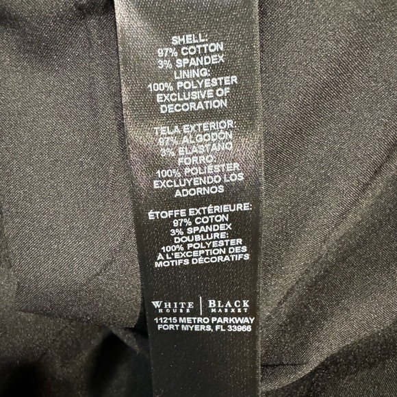 White House Black Market Leopard Print Swing Jacket, Size 8 - Picture 4 of 5